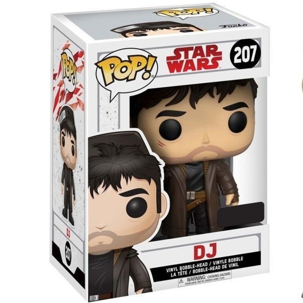 Funko Pop Movies Star Wars DJ 207 Vinyl Figure The Last Jedi Benicio Del Toro